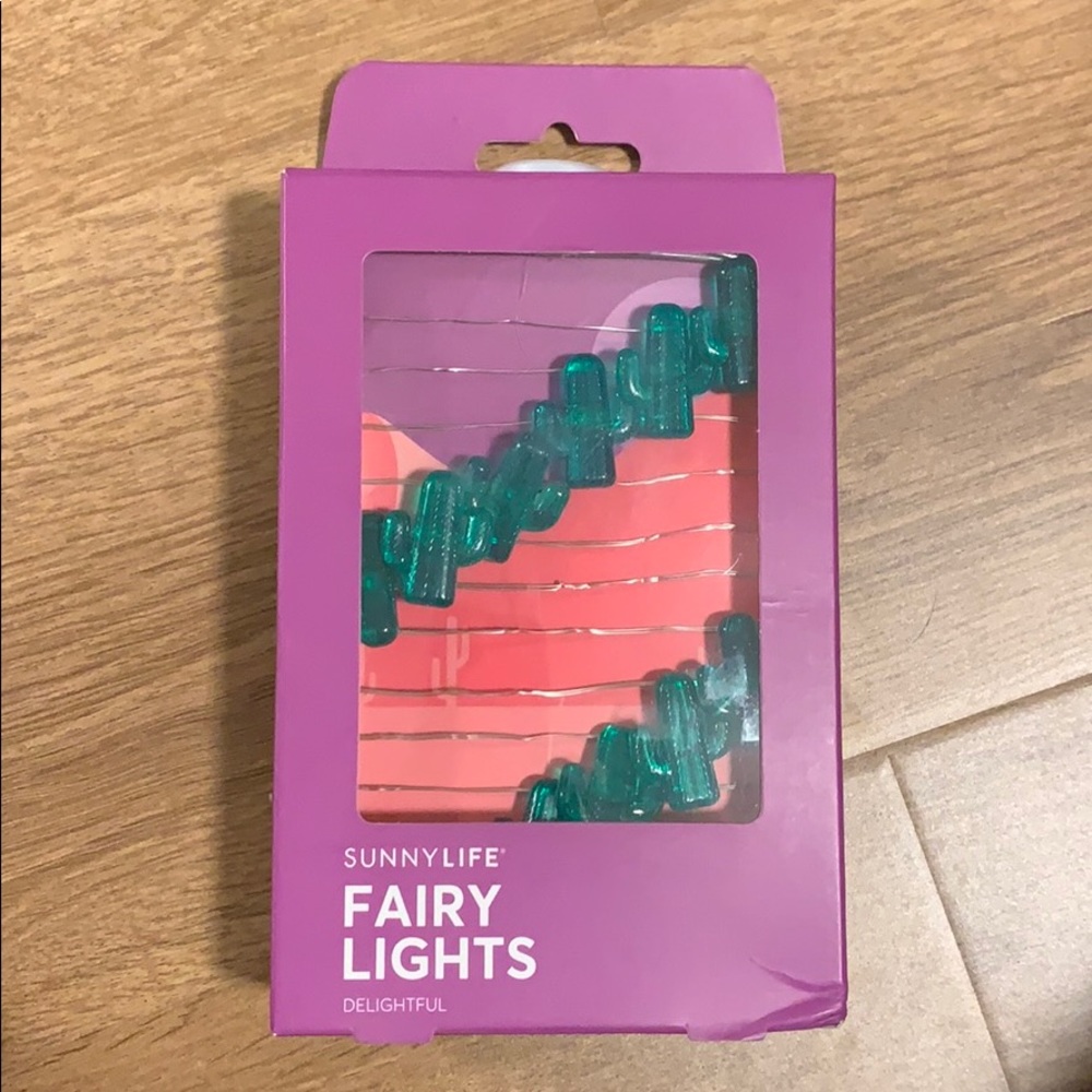 Sunnylife fairy cactus lights